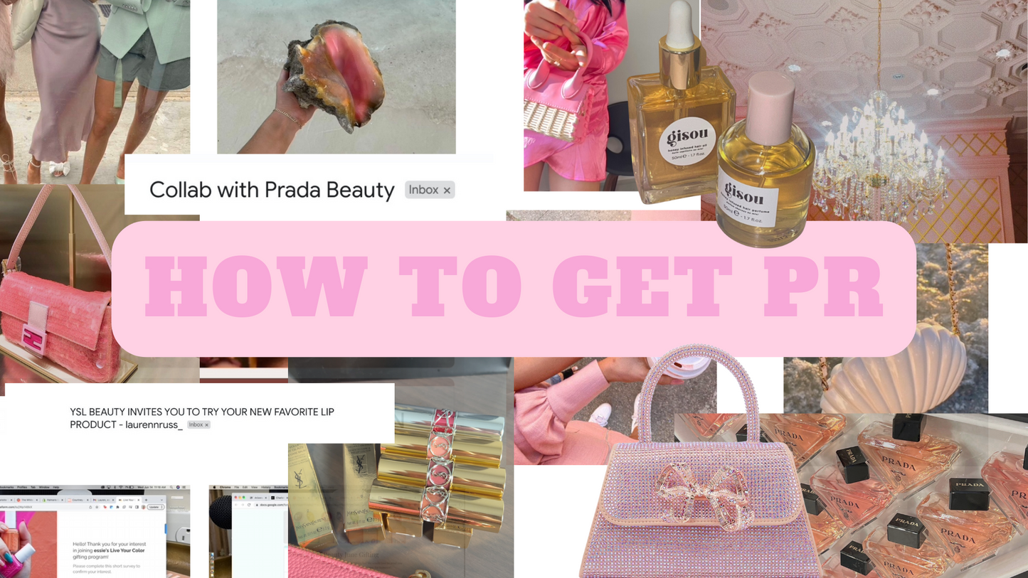 PR LIST 101 (a mini)